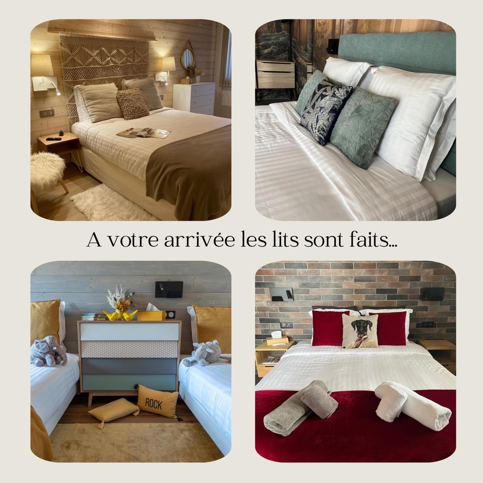 Notre Chalet - Boutique Hotel - En Couple - En Famille - En Groupe Les Fourgs Екстер'єр фото